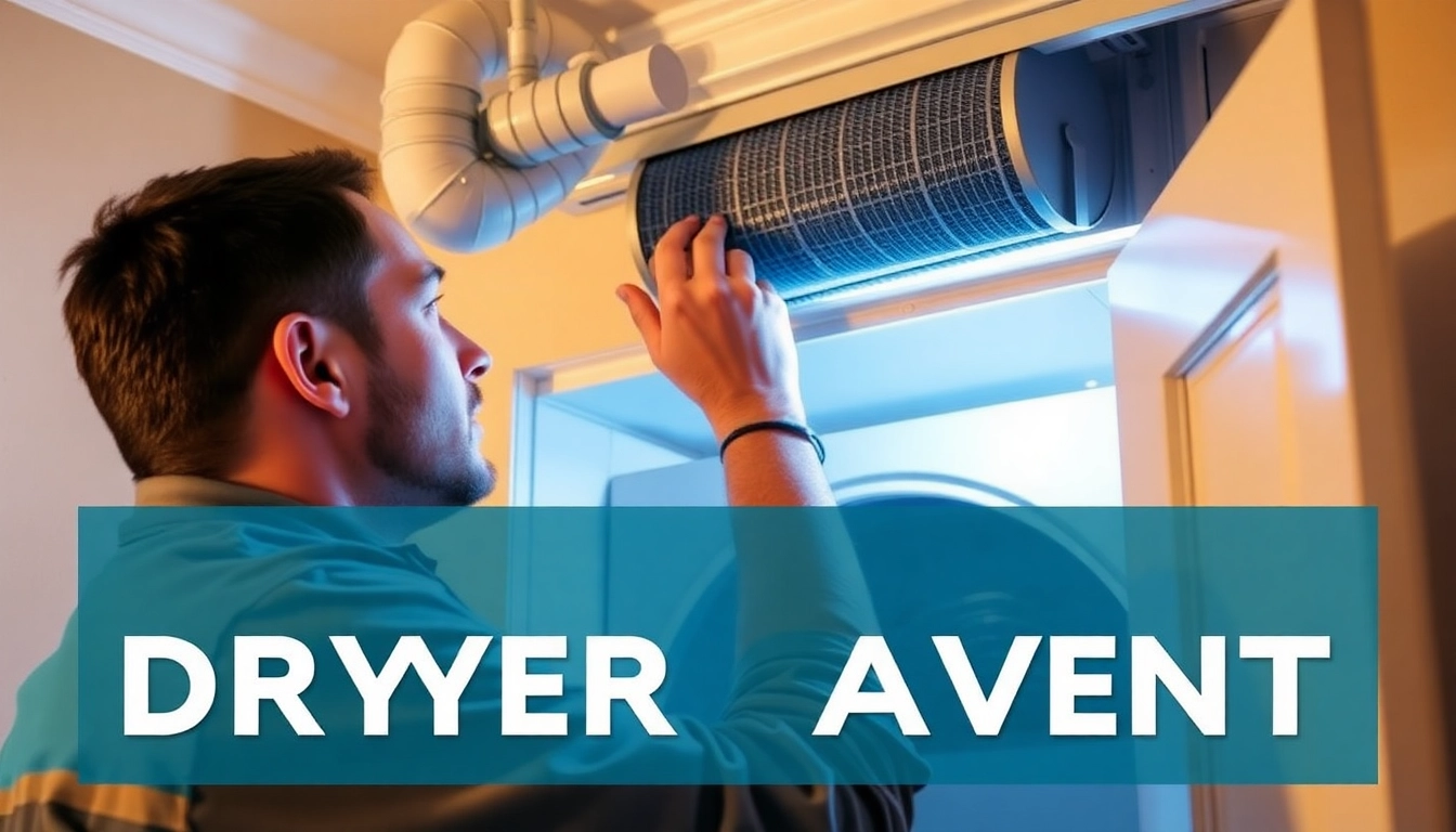 Cleaning a dryer vent in Salt Lake City to enhance safety and efficiency.