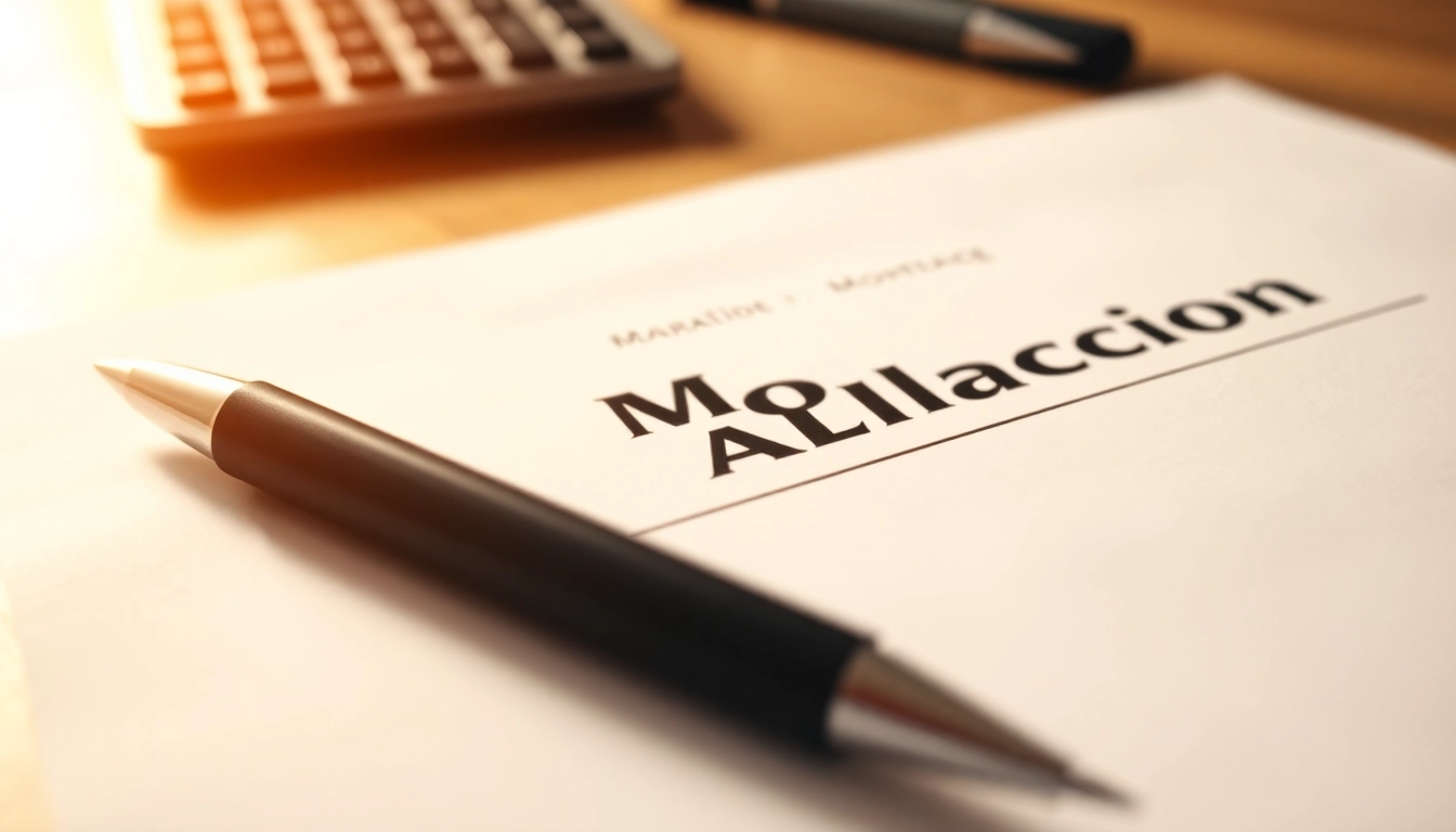 Understanding the mortgage process for lenders through a detailed application document and pen laid on a desk.