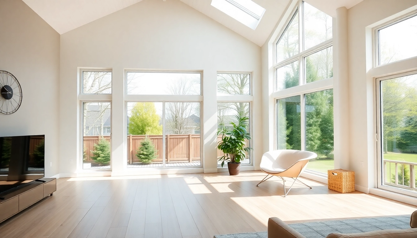 Elegant installation of windows Manchester enhancing home aesthetics with energy-efficient design.