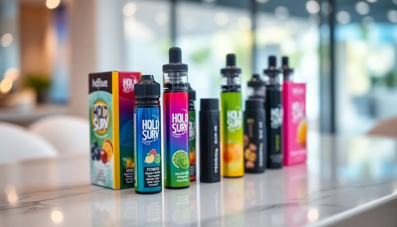 Buy HQD Surv in diverse flavors with appealing packaging and colors for vapor enthusiasts.