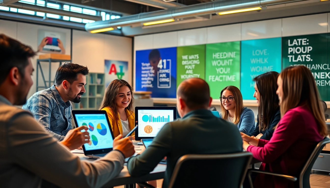 Create a stunning brand with AI-powered branding services through a collaborative agency environment.