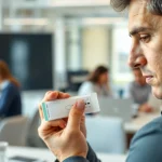 Administering employee drug impairment testing in a professional workplace setting.