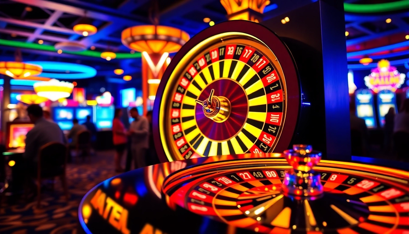 Engage with crazy time stats live gameplay showcasing vibrant roulette wheels and player excitement.