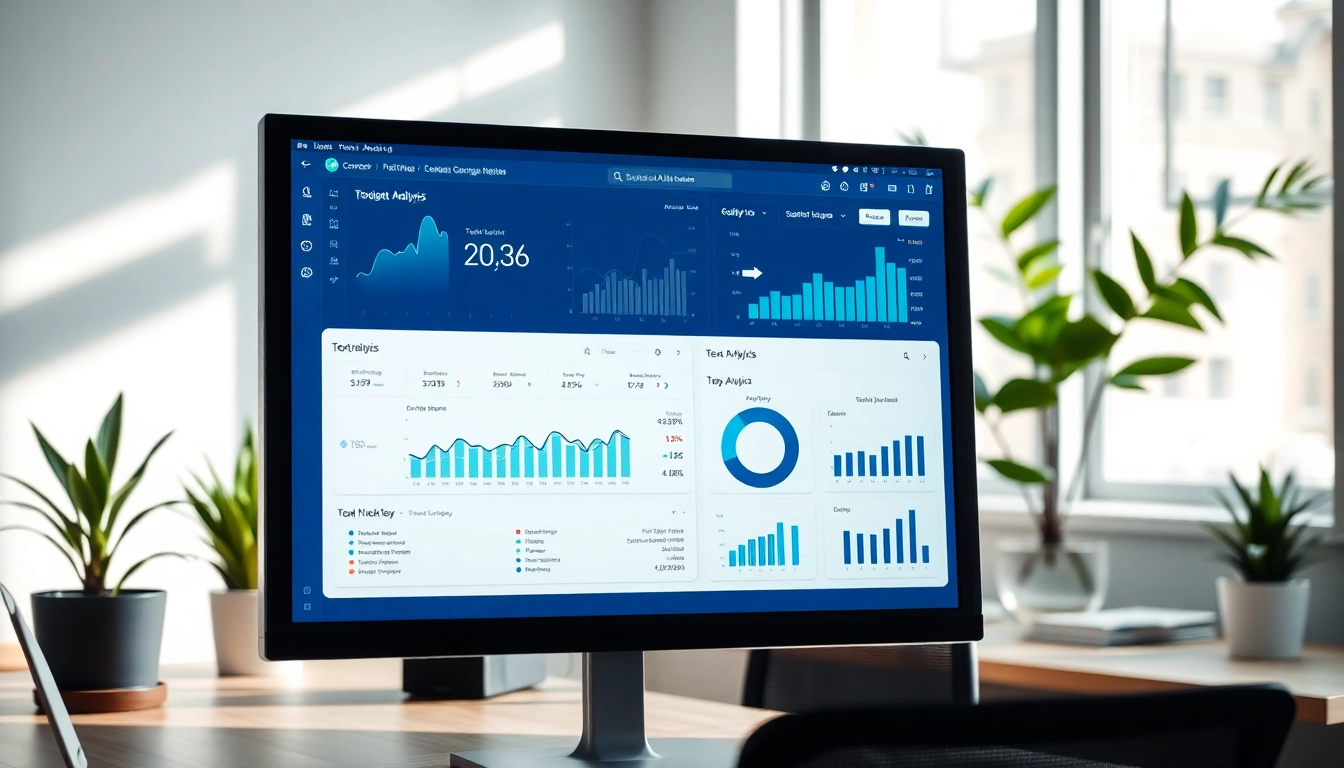 Analyze and verify text authenticity with a trusted ai checker in a sleek office environment.