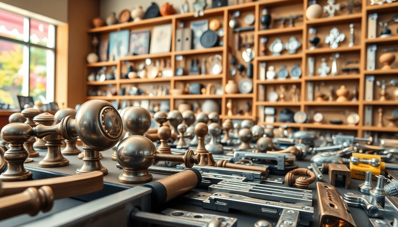 Browse products from furniture hardware suppliers showcasing decorative knobs and drawer slides.