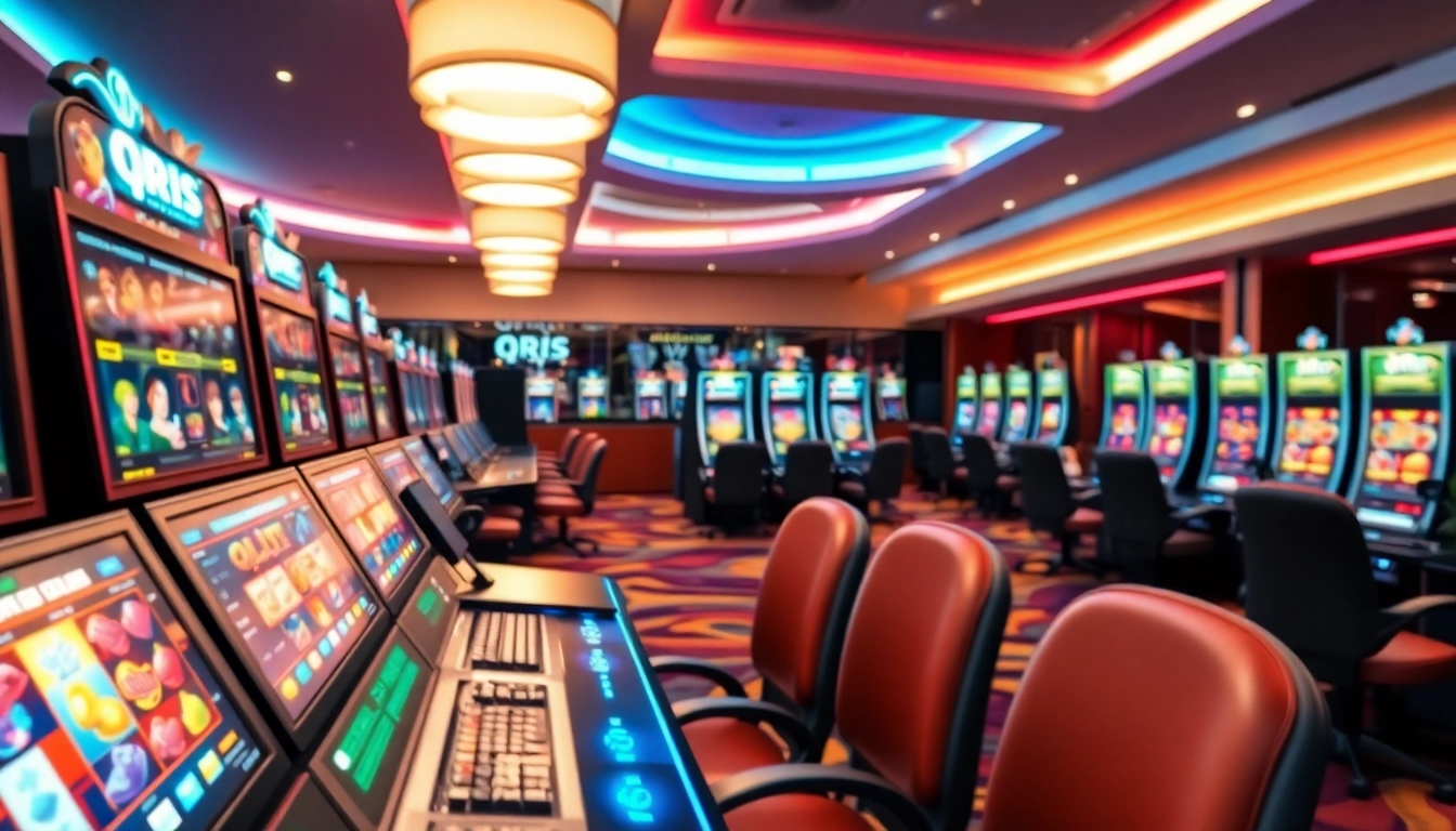 Menangkan permainan Slot QRIS dalam suasana gaming yang modern dan penuh energi.