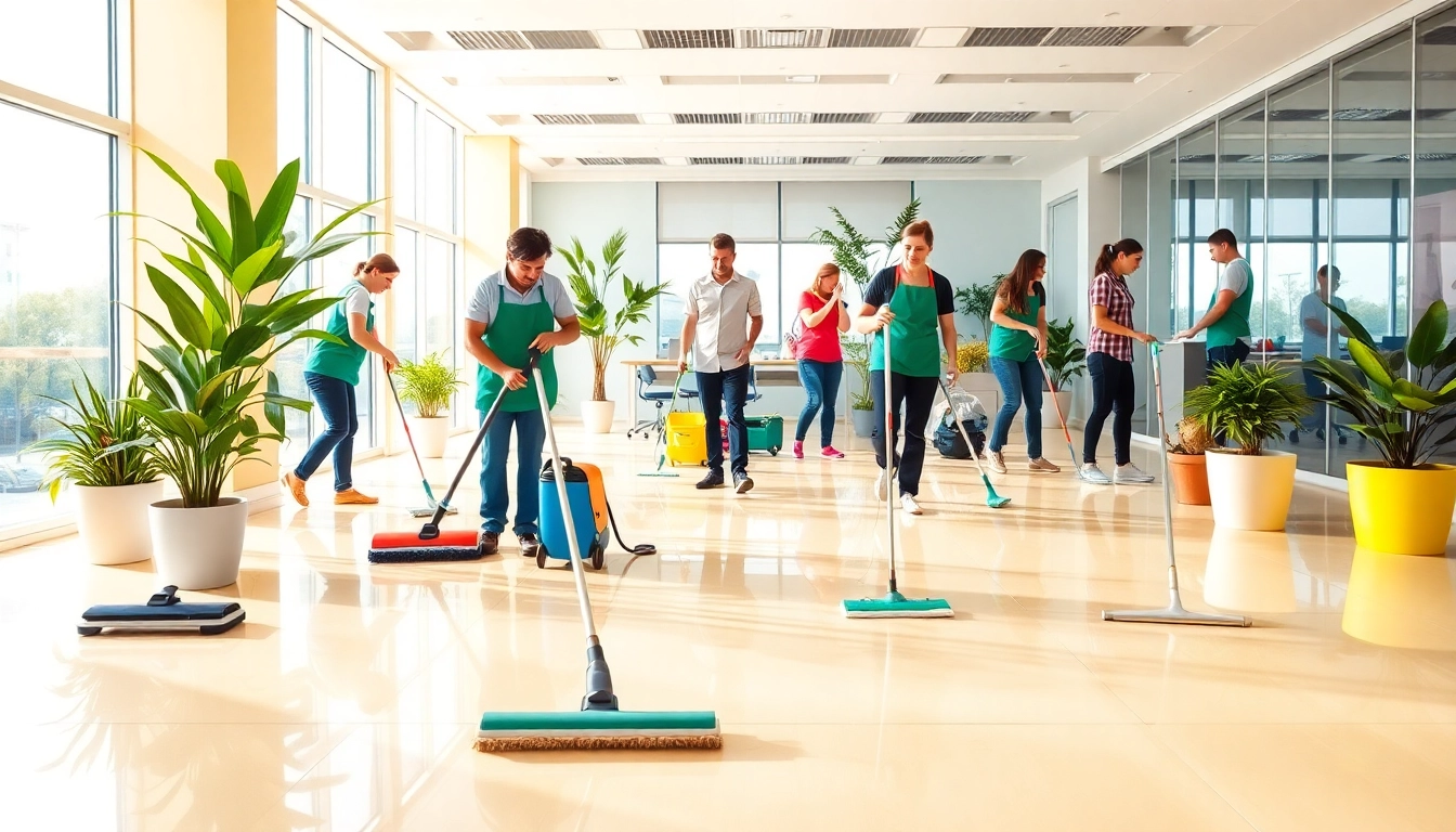 Enhance your space with commercial cleaning Melbourne services featuring a vibrant office environment.