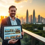 Discovering how to find international real estate investment opportunities with a city view.