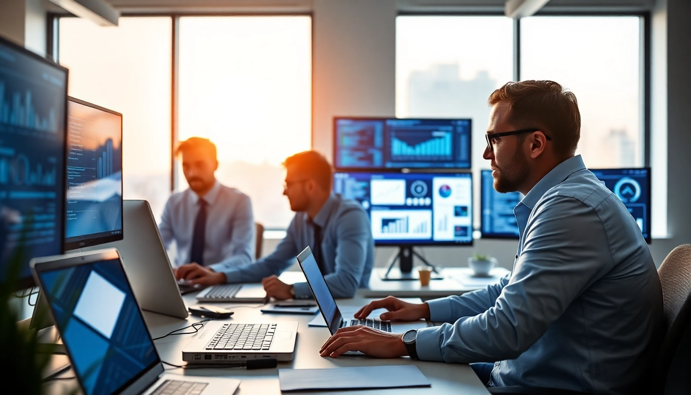 Enhance your business with Managed IT Services Markham from a professional team in action.