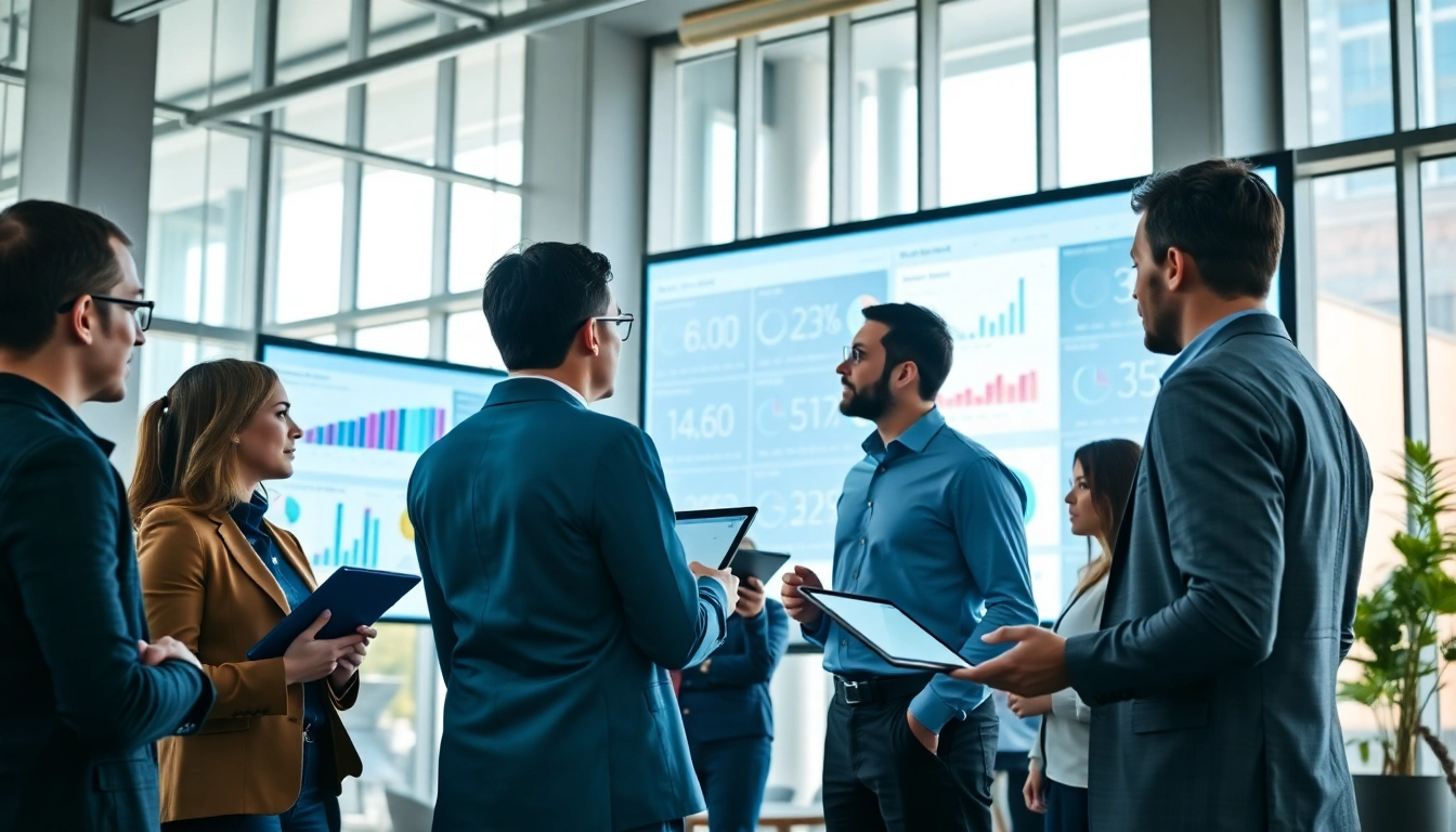 Utilize AI prompts for competitor analysis with a focused team in a modern workspace.