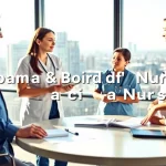 Engaged discussion among nurses about Alabama Board of Nursing regulations and practices
