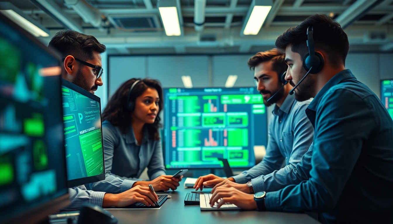 Remote IT Support Services Markham team collaborating on IT solutions