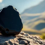 Pure Himalayan Shilajit Australia showcased in natural setting highlighting its rich texture.