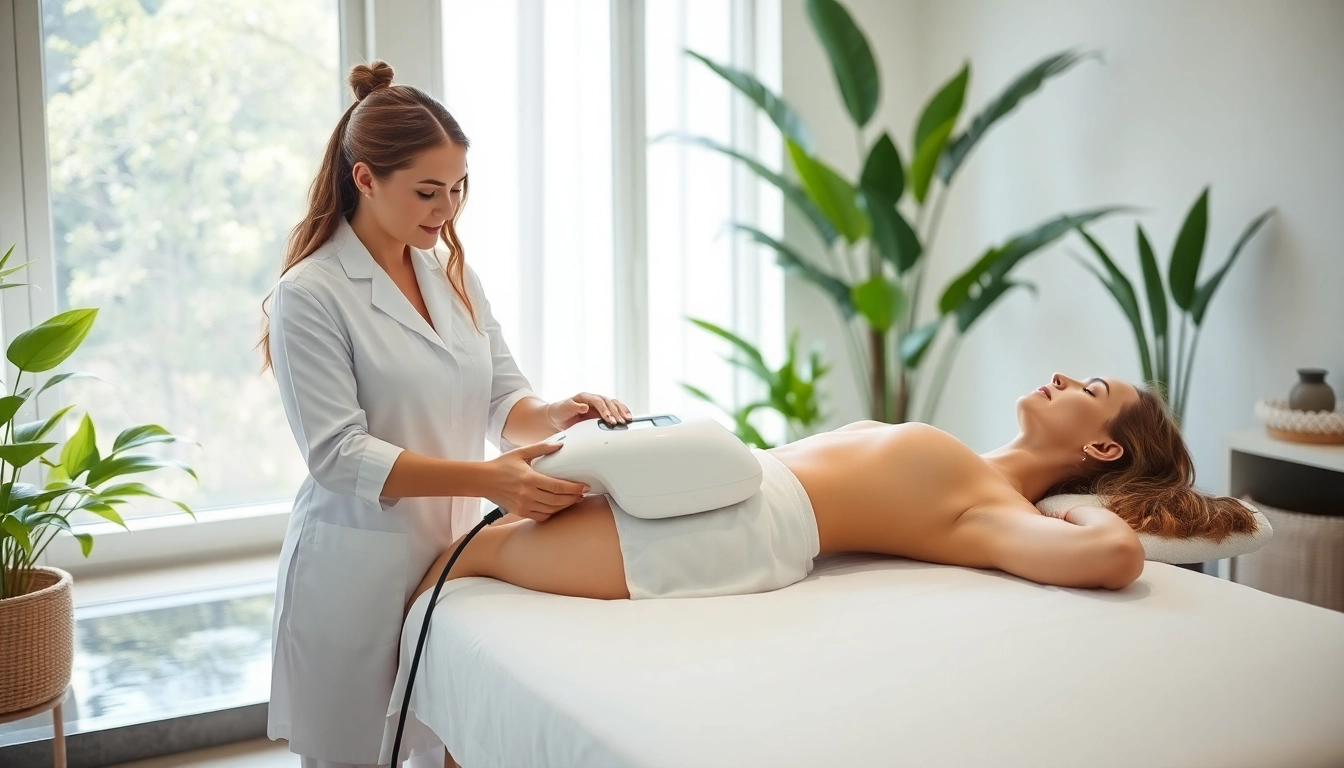 Experience effective cellulite therapy in a tranquil spa setting with expert care.