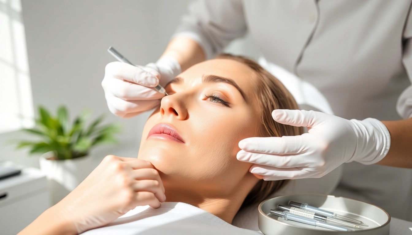 Experience transformational facial rebalancing with expert techniques in a serene beauty clinic setting.