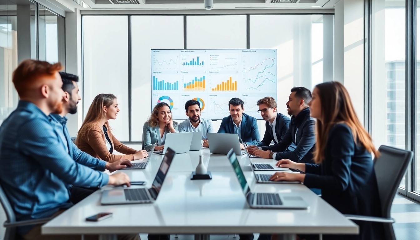 Analyze competitive intelligence strategies through a collaborative business team meeting.
