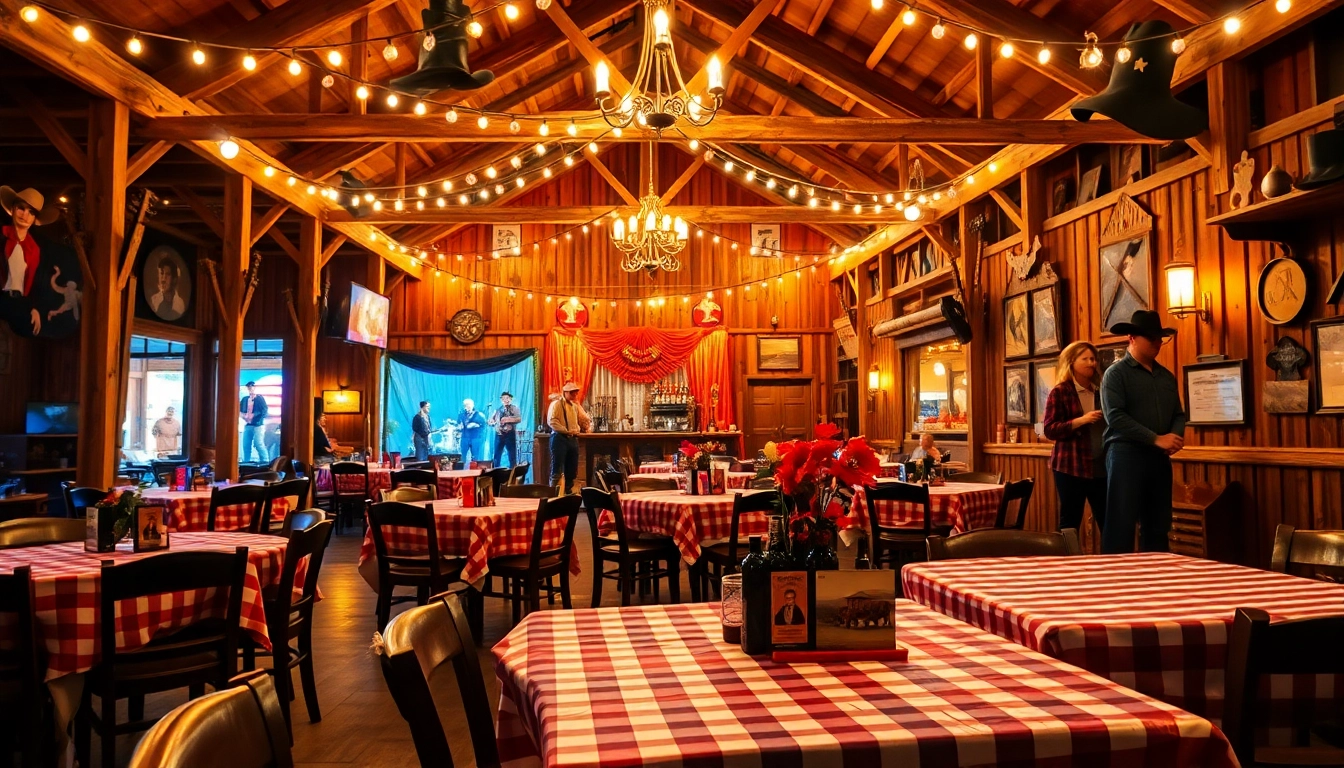 Capture stunning firelight barn photos featuring rustic dining and lively entertainment atmosphere.